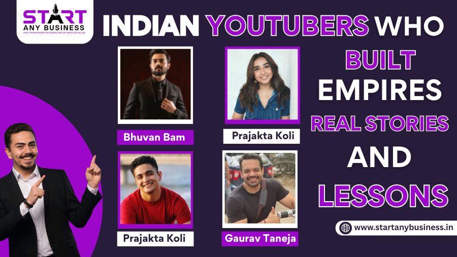 Indian YouTubers Who Built Empires