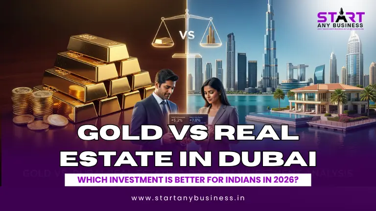 Gold vs Real Estate in Dubai Which Investment is Better for Indians in 2026